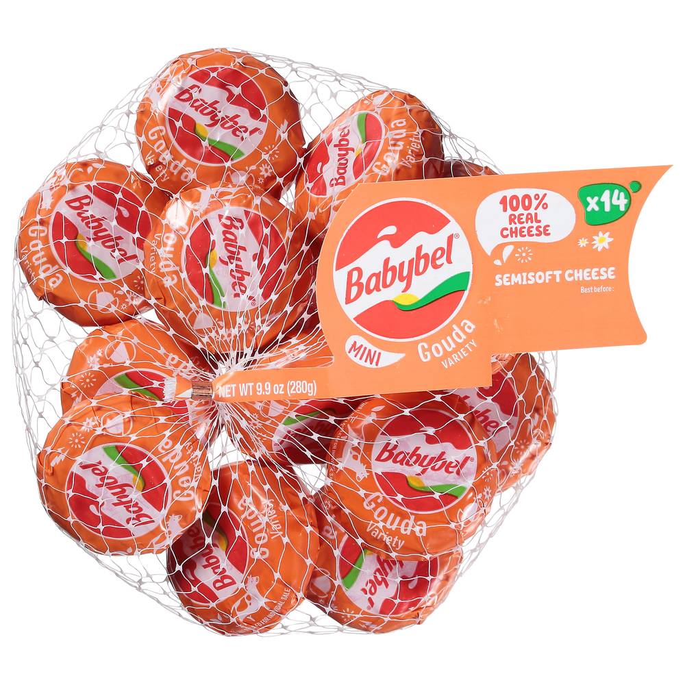 Babybel Mini Gouda Snack Cheese (9.9 oz, 14 ct)