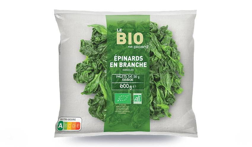 Epinards en branches bio