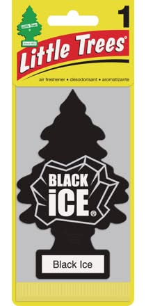 Little Trees Car Air Freshener Black Ice