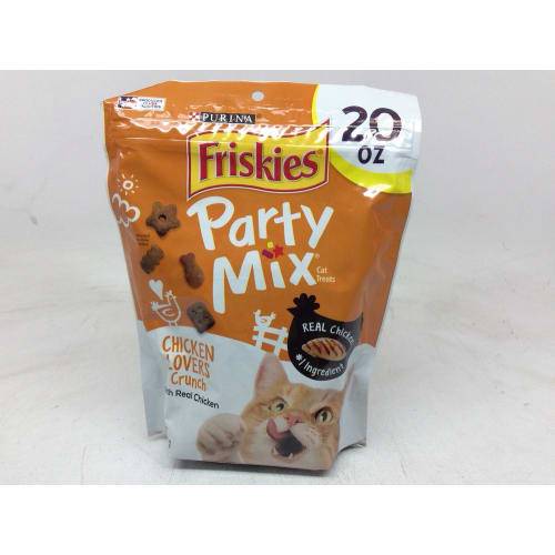 Friskies Party Mix Chicken Lovers Crunch Cat Treats (1.25 lbs)