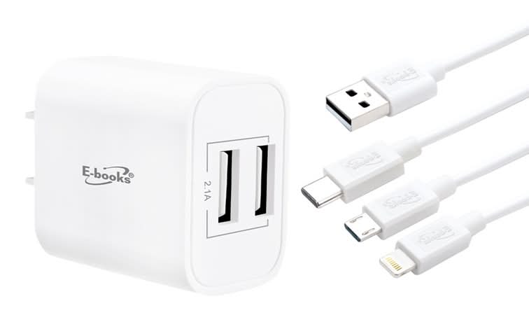 E-Books B66雙孔充電組E-Pcb239 (119 g)