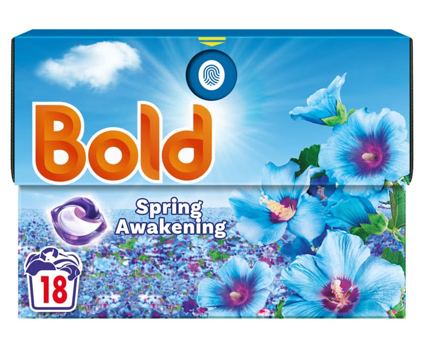 Bold PODS® Washing Liquid Capsules 18 Washes , Spring Awakening