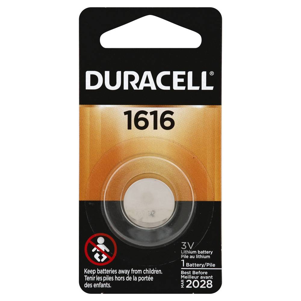 Duracell Lithium Battery 1616