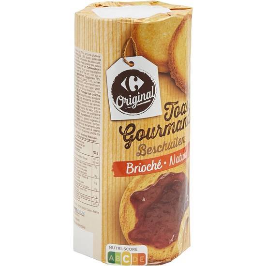 Carrefour Original - Toast gourmand brioché (125g)