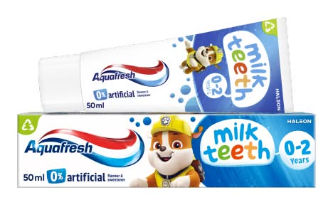 Aquafresh Milk Teeth Toothpaste 0-2 Years (50ml)