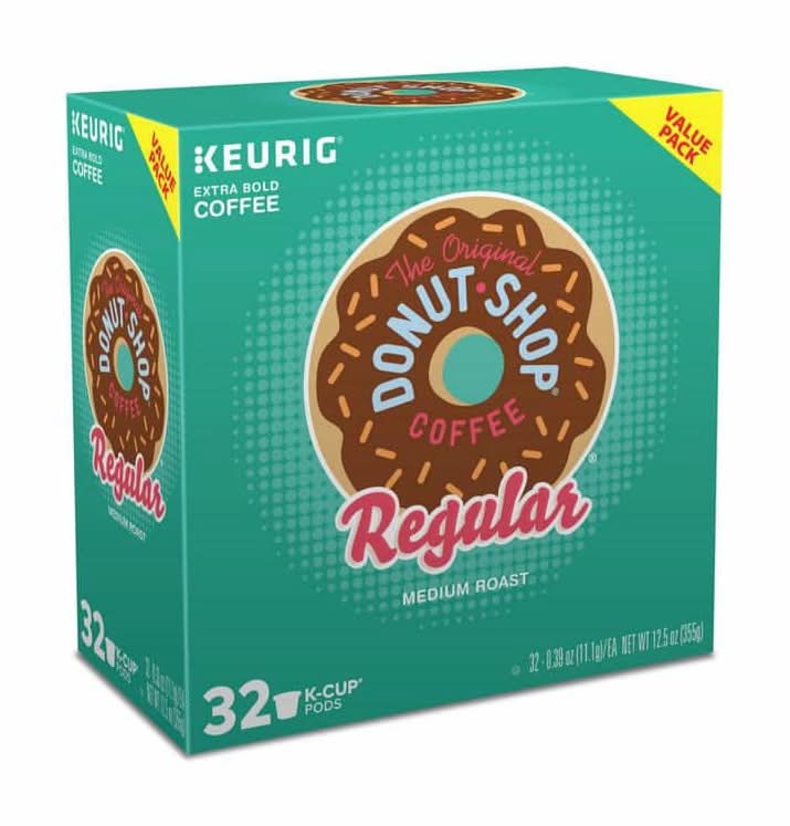 Donut Shop Classics Regular Coffee (32-Count)
