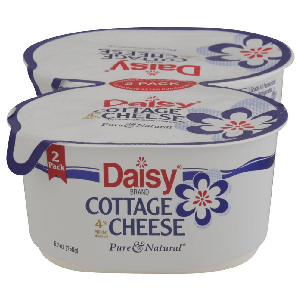Daisy Milkfat Mini Cottage Cheese, (2 ct)