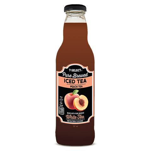 7-Select Pure Brewed Iced Tea Peach