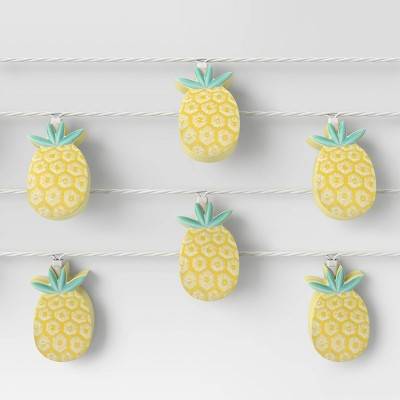 Sun Squad Incandescent Figural String Lights Pineapples (10 ct)