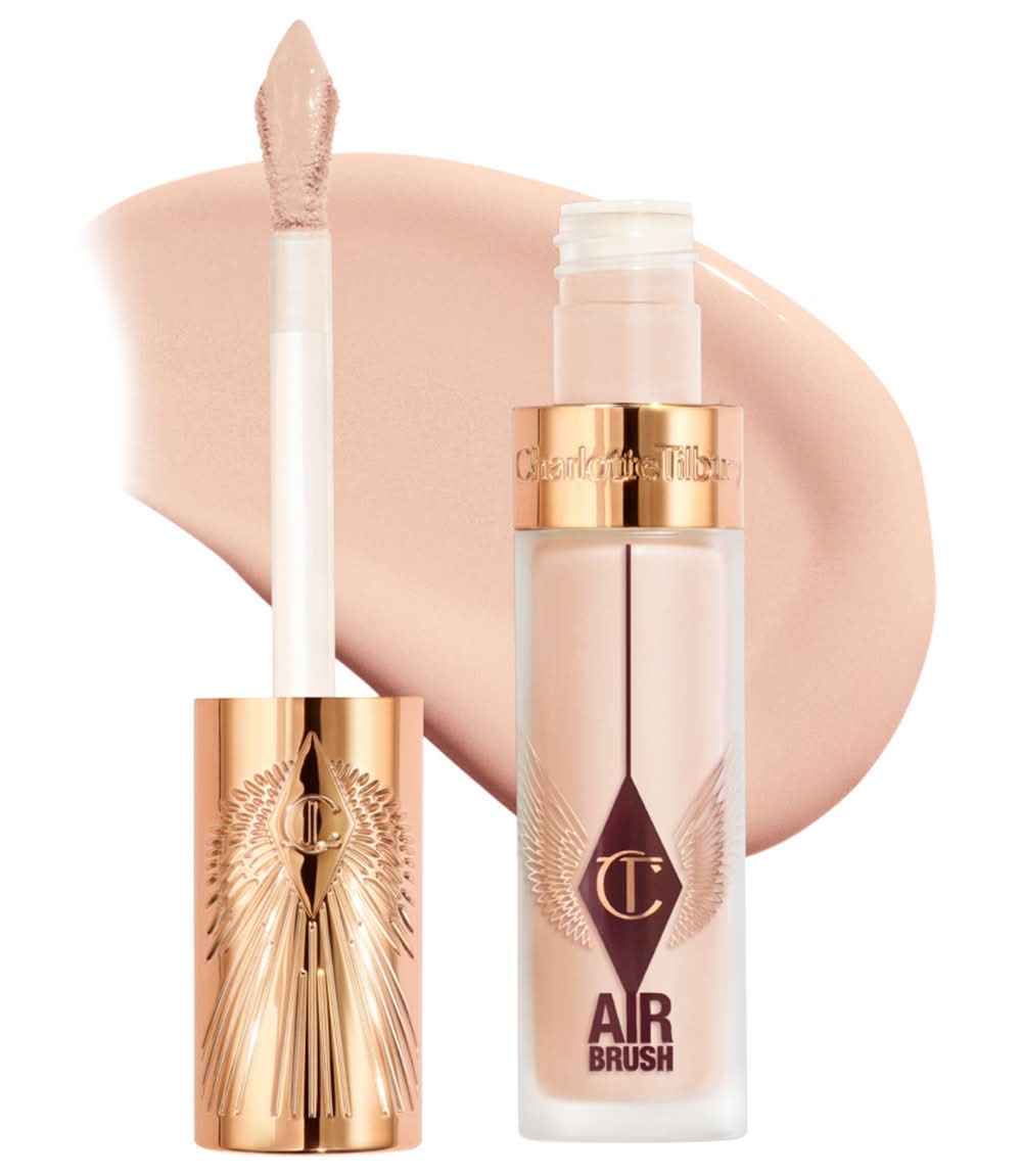 Charlotte Tilbury Airbrush Flawless Crease-Proof Long-Wear Blur Concealer with Hyaluronic Acid 4 Fair-Medium