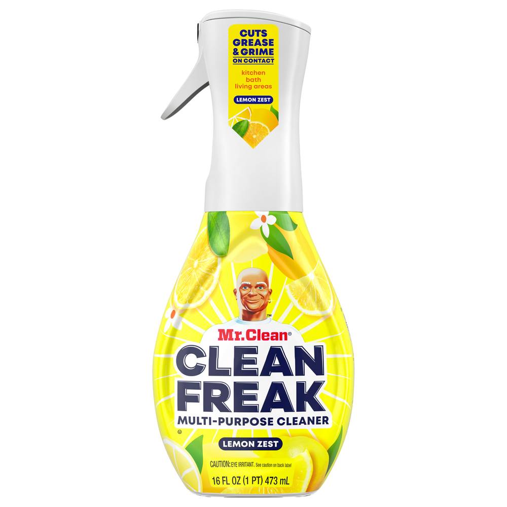 Mr. Clean Clean Freak Deep Cleaning Mist, Lemon Zest (16 fl oz)