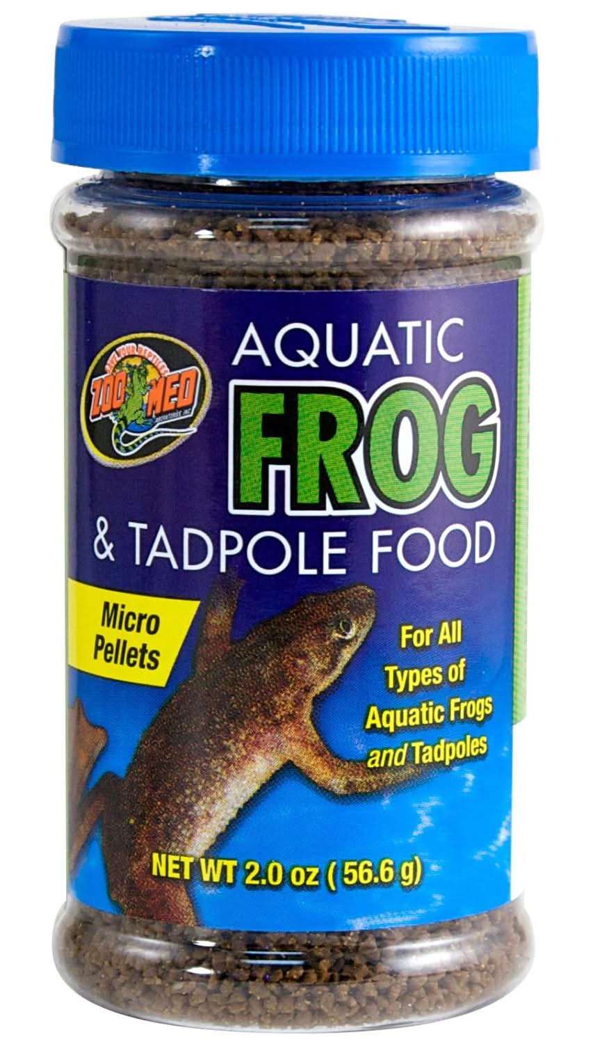 Zoo Med Aquatic Frog & Tadpole Micro Pellets Food, 2 oz