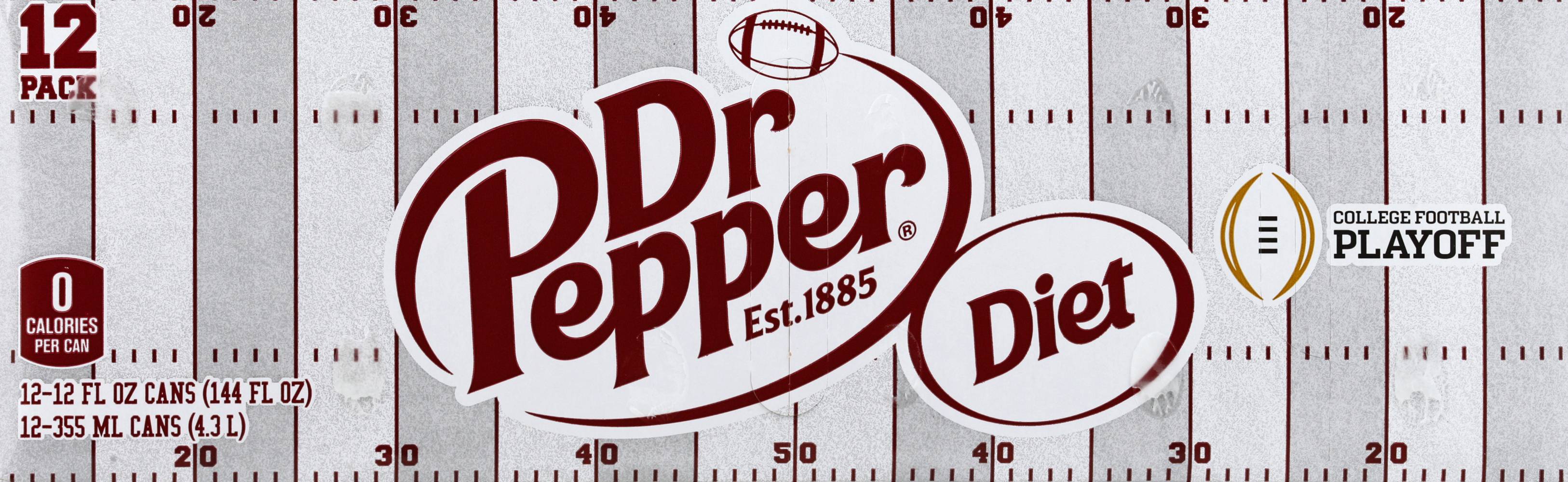 Dr Pepper Diet Soda (12 x 12 fl oz)