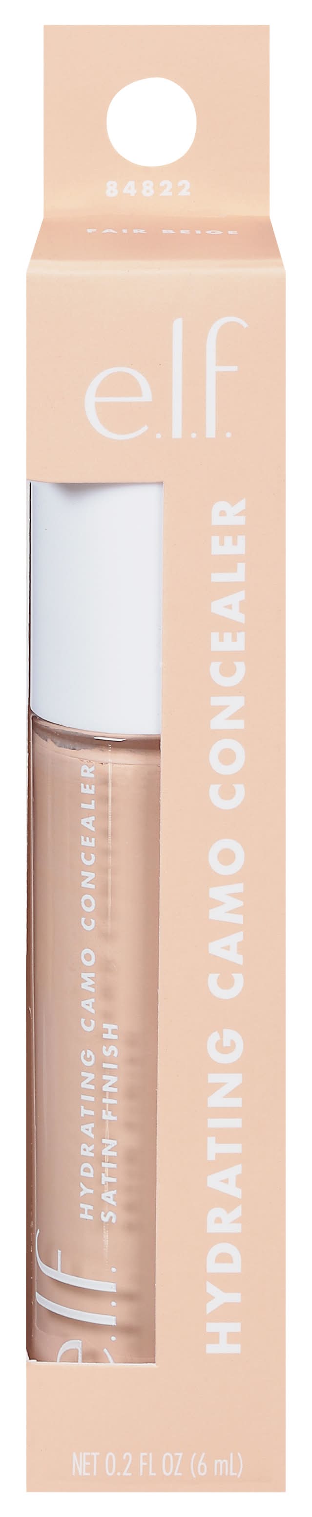 e.l.f. Hydrating Camo Concealer, Fair Beige (0.2 fl oz)