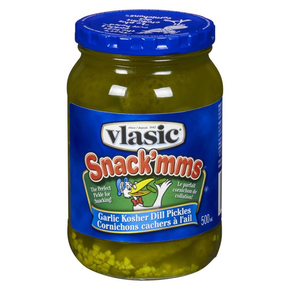 Vlasic Snack'mms Garlic Kosher Dill Pickles Delivery Near Me Order