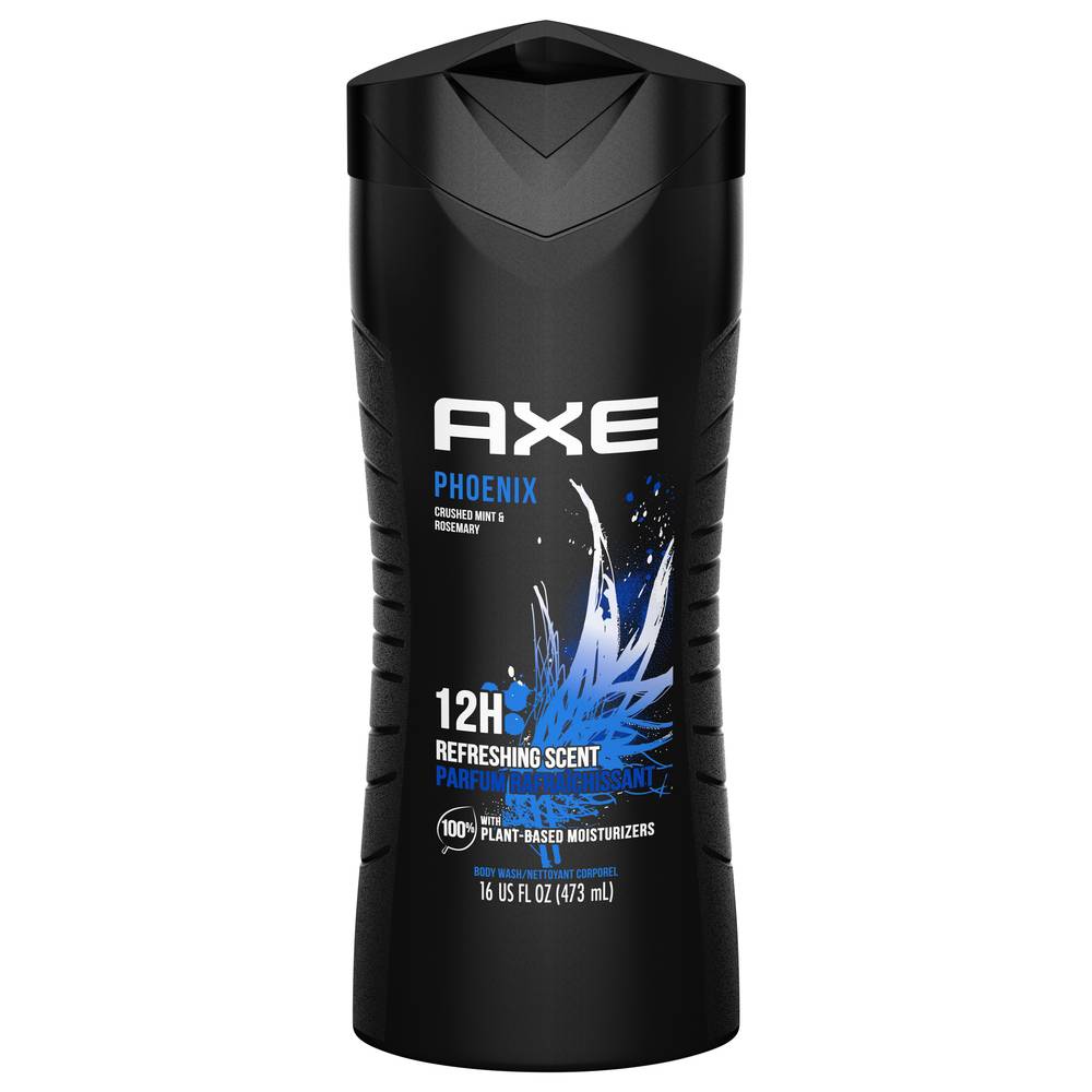 Axe Phoenix Crushed Refreshing Body Wash, Mint - Rosemary