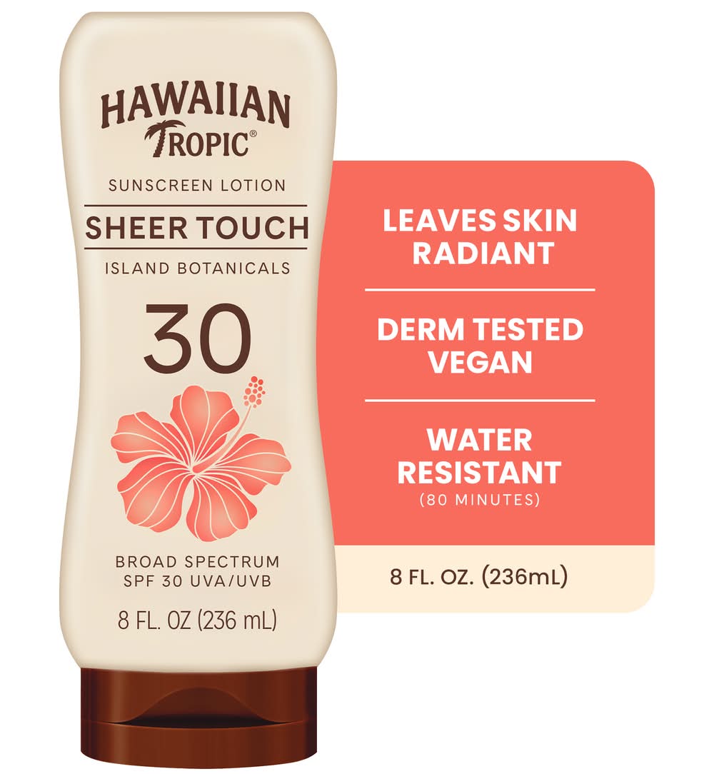 Hawaiian Tropic Sheer Touch Sunscreen Lotion Spf 30 (8 fl oz)