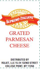 Supremo Italiano - Parmesan Cheese - 200/3.5 gram packets (1X200|Case of 1)