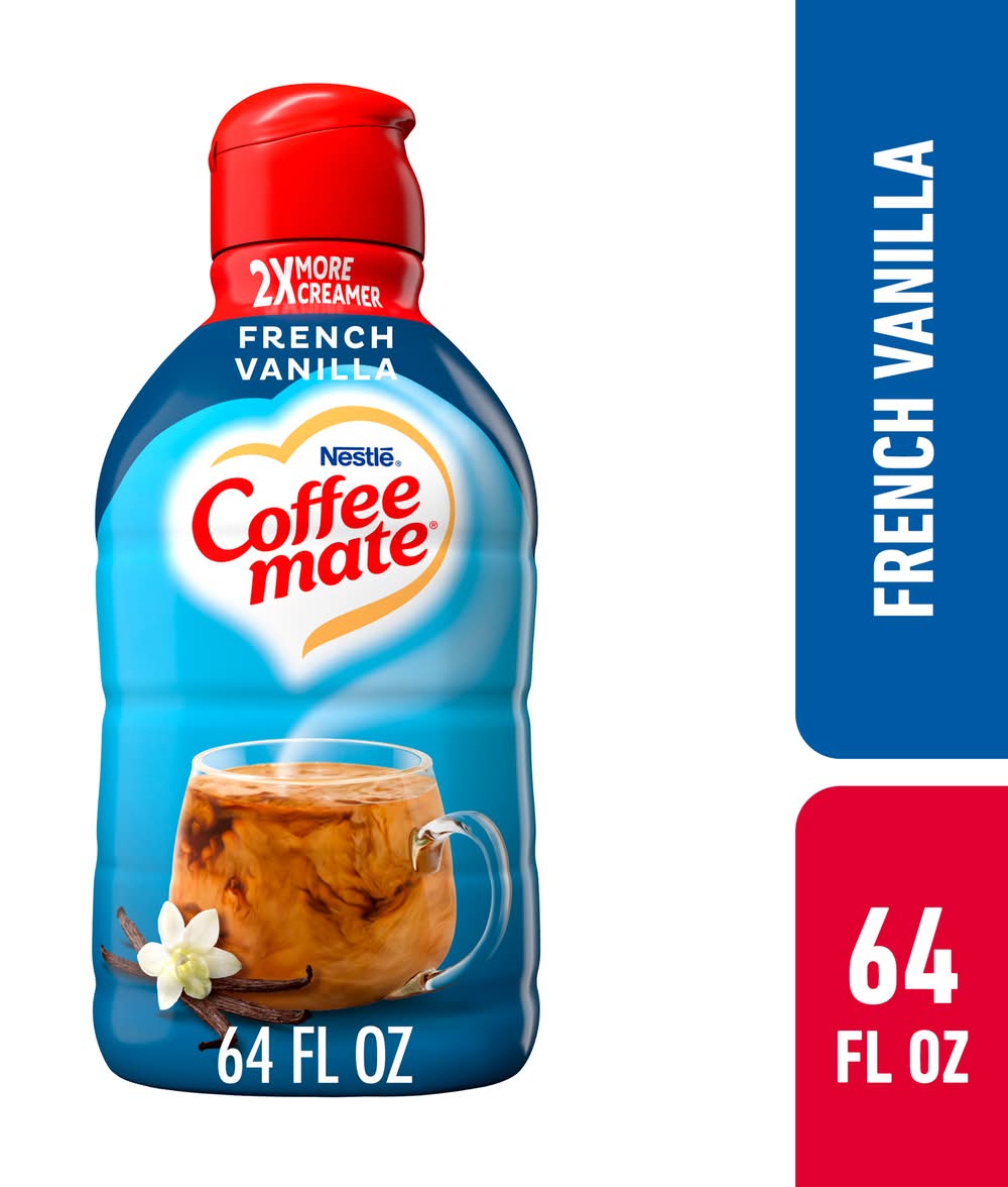 Coffee-Mate Coffee Creamer, French Vanilla (64 fl oz)
