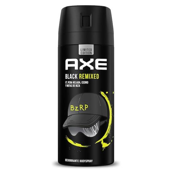 Desodorante Bzrp Black Remixed Axe Spray (150 ml)