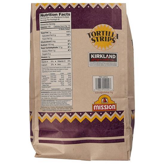 Kirkland Signature Tortilla Strips (48 oz)