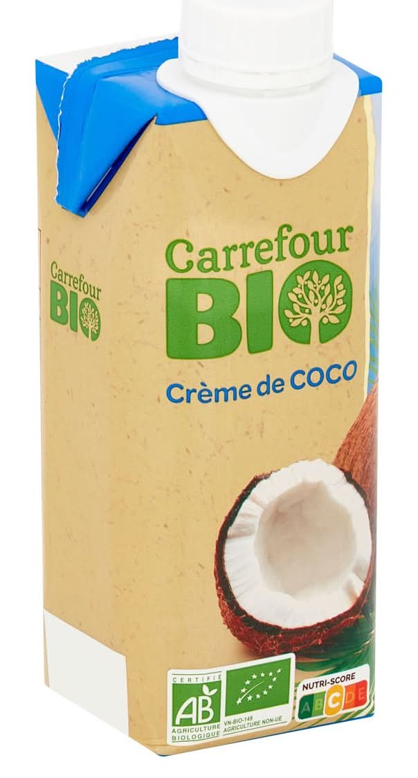 Carrefour Bio Crème de Coco 330 ml
