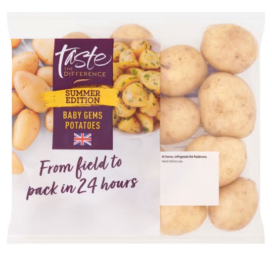 Sainsbury's Taste the Difference Summer Edition Baby Gems Potatoes
