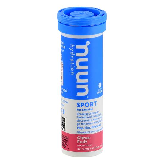 Nuun Hydration Citrus Fruit Sport Tablets (10 ct)