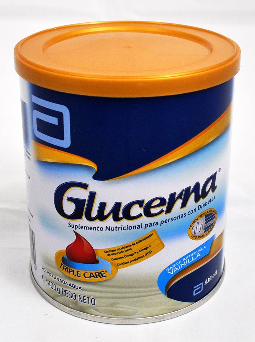 GLUCERNA POLVO VAINILLA LATA *400G