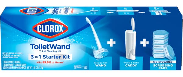 Clorox ToiletWand Disposable Toilet Cleaning System