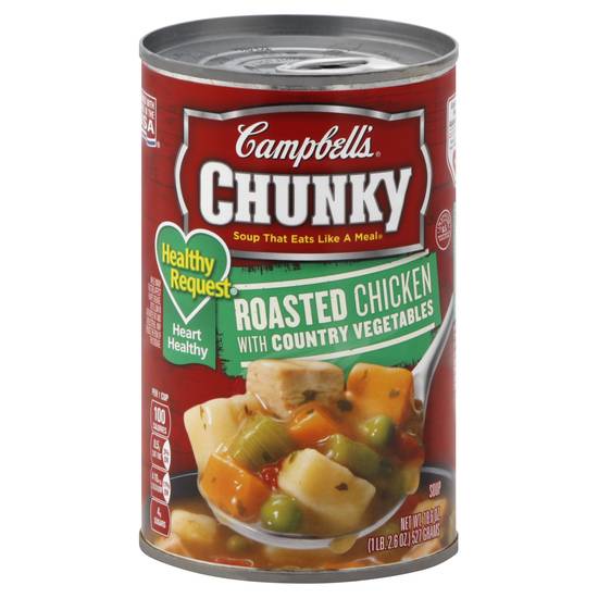 Campbell's Roasted Chicken With Country Vegetables Chunky Soup