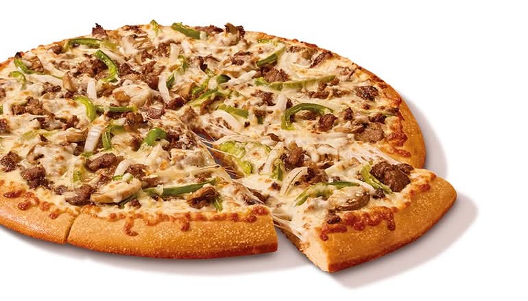 Ultimate Cheesesteak Pizza