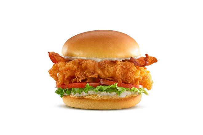 BLT Hand-Breaded Chicken Sandwich