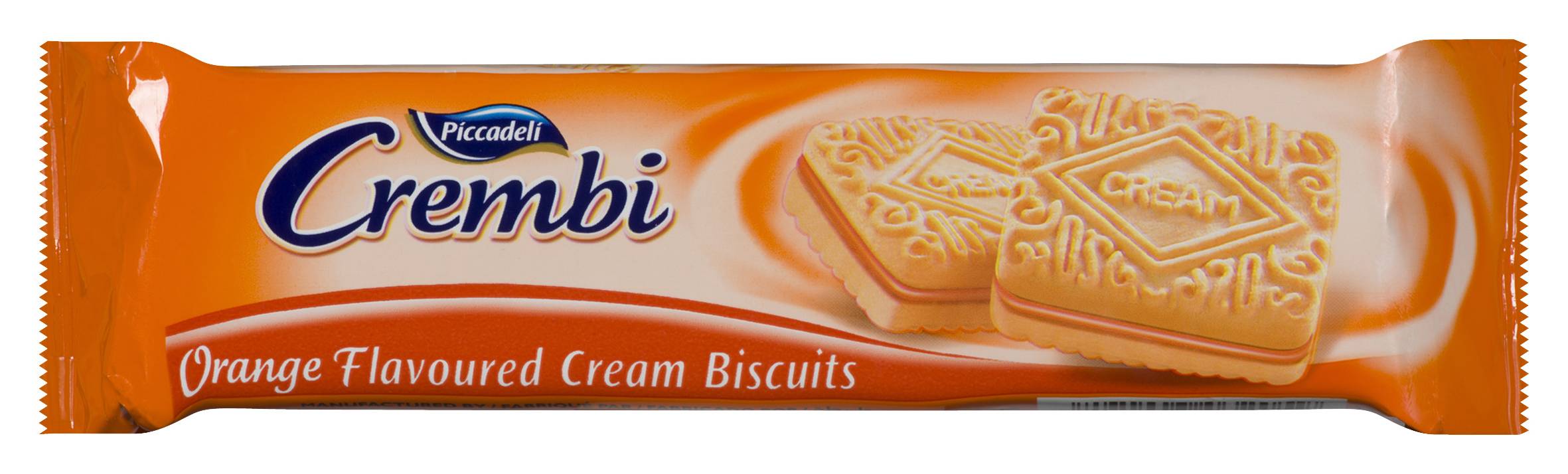 Piccadeli Crembi Cream Biscuits, Orange (84 g)