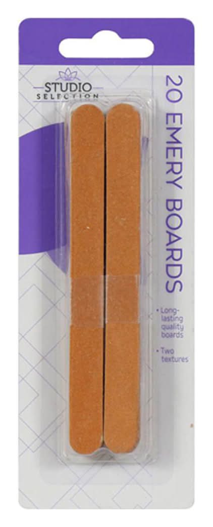 Studio Selection Emery Boards 20 Ct