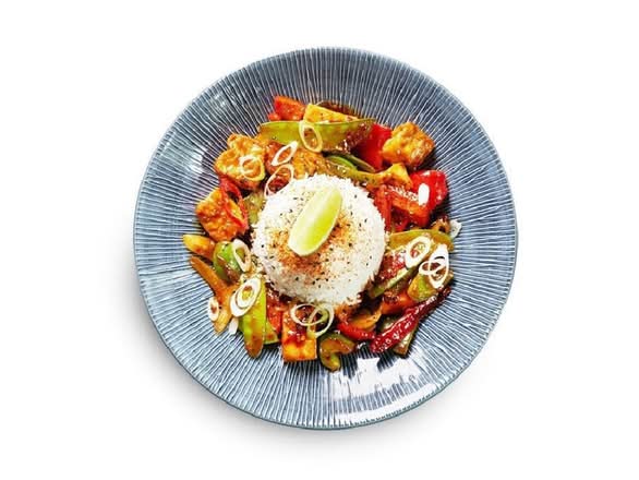 tofu firecracker curry (vg)