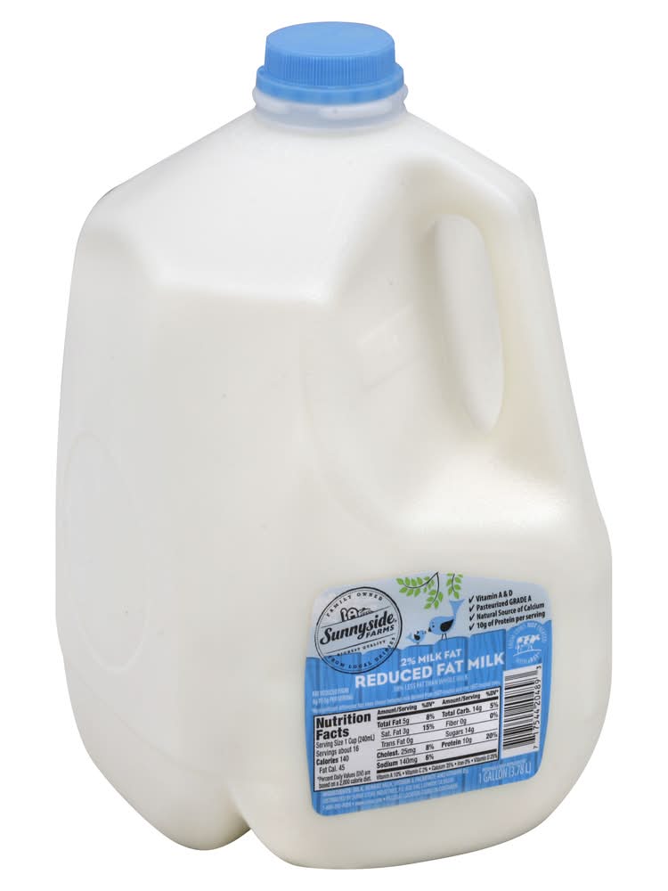 Sunnyside Farms 2% Reduced Fat Milk (1 gal)