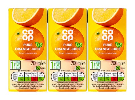 Co-op Pure Orange Juice Delivery Near Me | Order Online