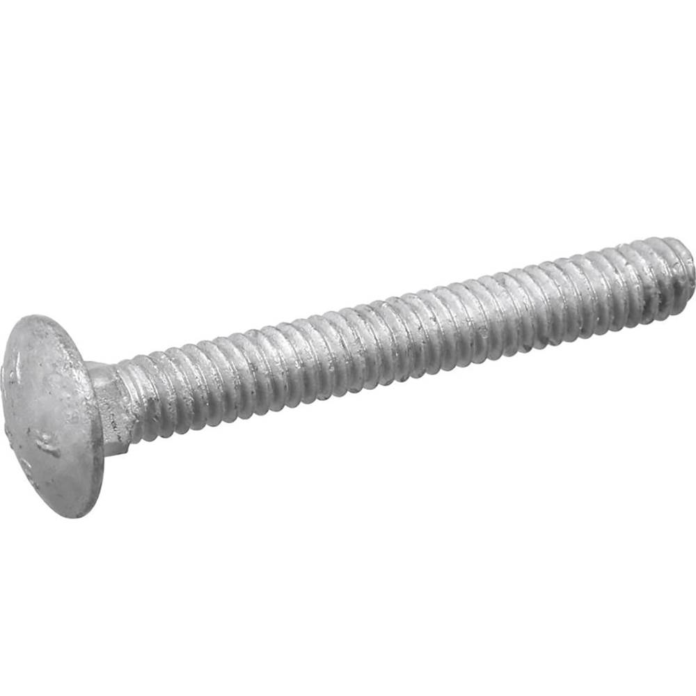 Hillman 3/8-in x 5-in Galvanized Coarse Thread Exterior Carriage Bolt | 812733