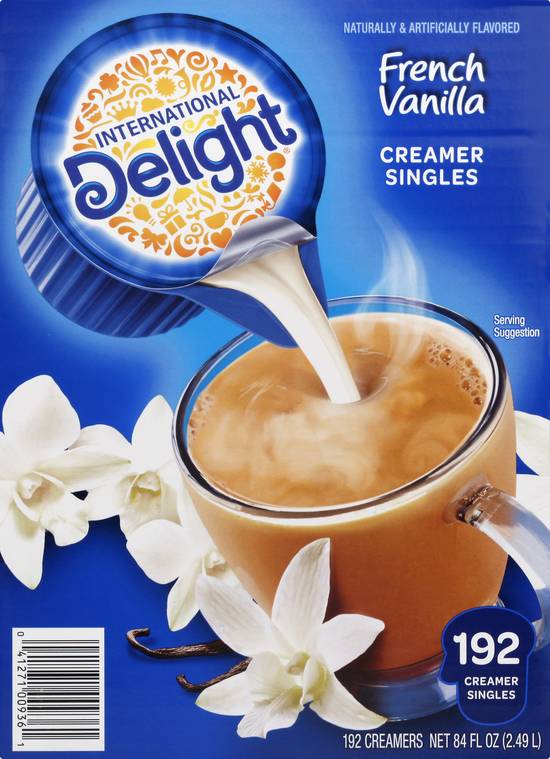International Delight Creamer Singles