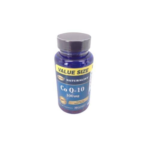 Naturalist Co Q-10 100 mg Supplement (60 softgels)