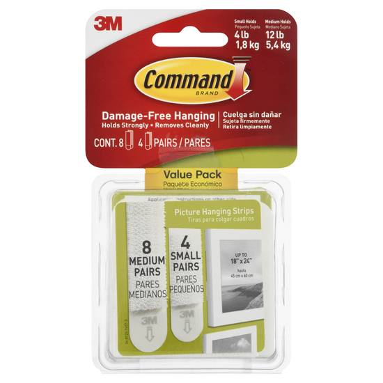 Command Picture Hanging Strips (12 ct)