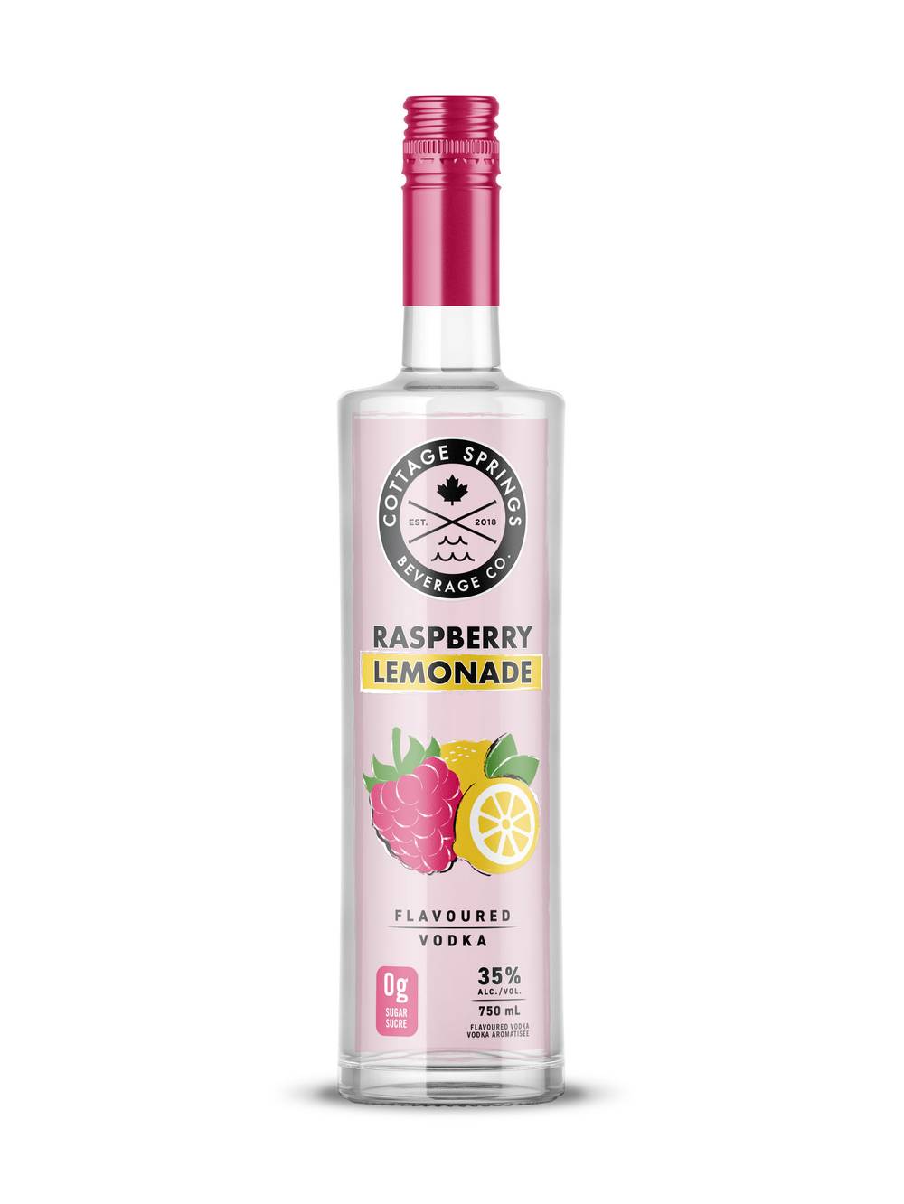Cottage Springs Vodka (750 ml) (raspberry lemonade)