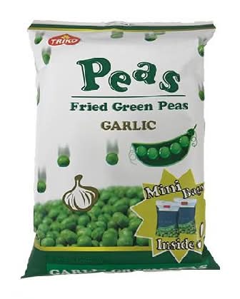 211059：盛香珍 ガーリック グリーンピース 100G / Triko Fried Green Peas Garlic