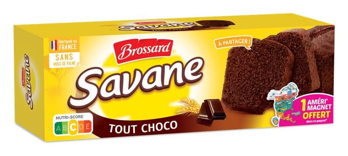 Brossard - Savane gâteau marbré, tout choco (310g)
