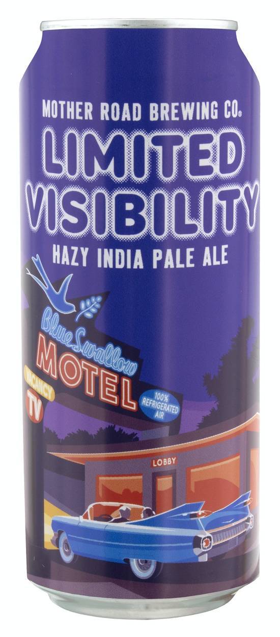 Mother Road Limited Visibility Hazy Ipa (4x 16oz cans)