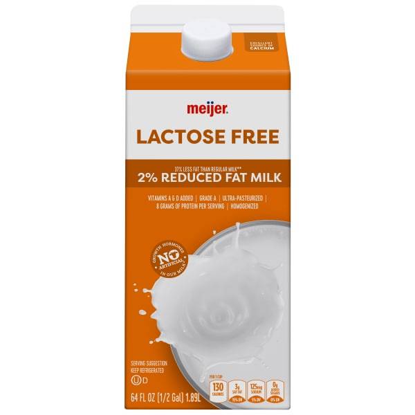 Meijer Lactose Free 2% Milk (1.89 L)