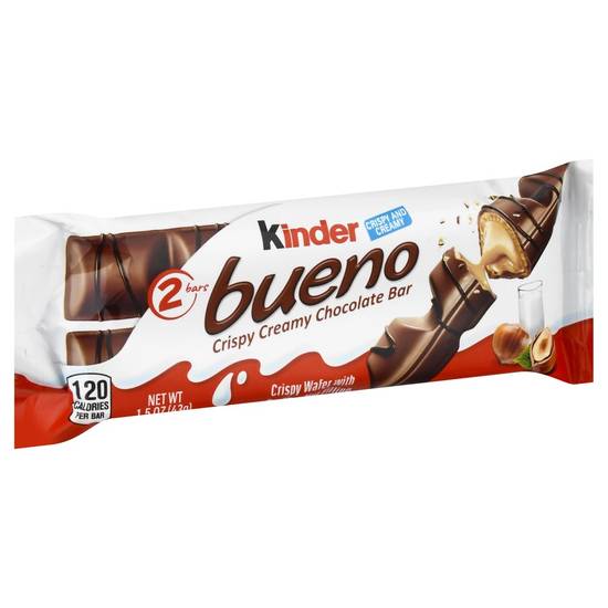 Kinder Bueno Crispy Wafer Creamy Chocolate Bar