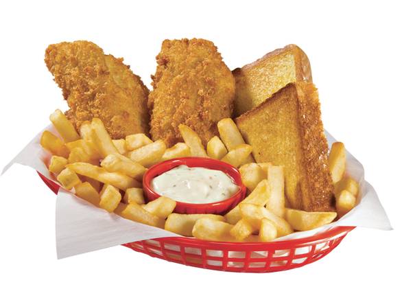 2Pc Pollock Fish Country Basket