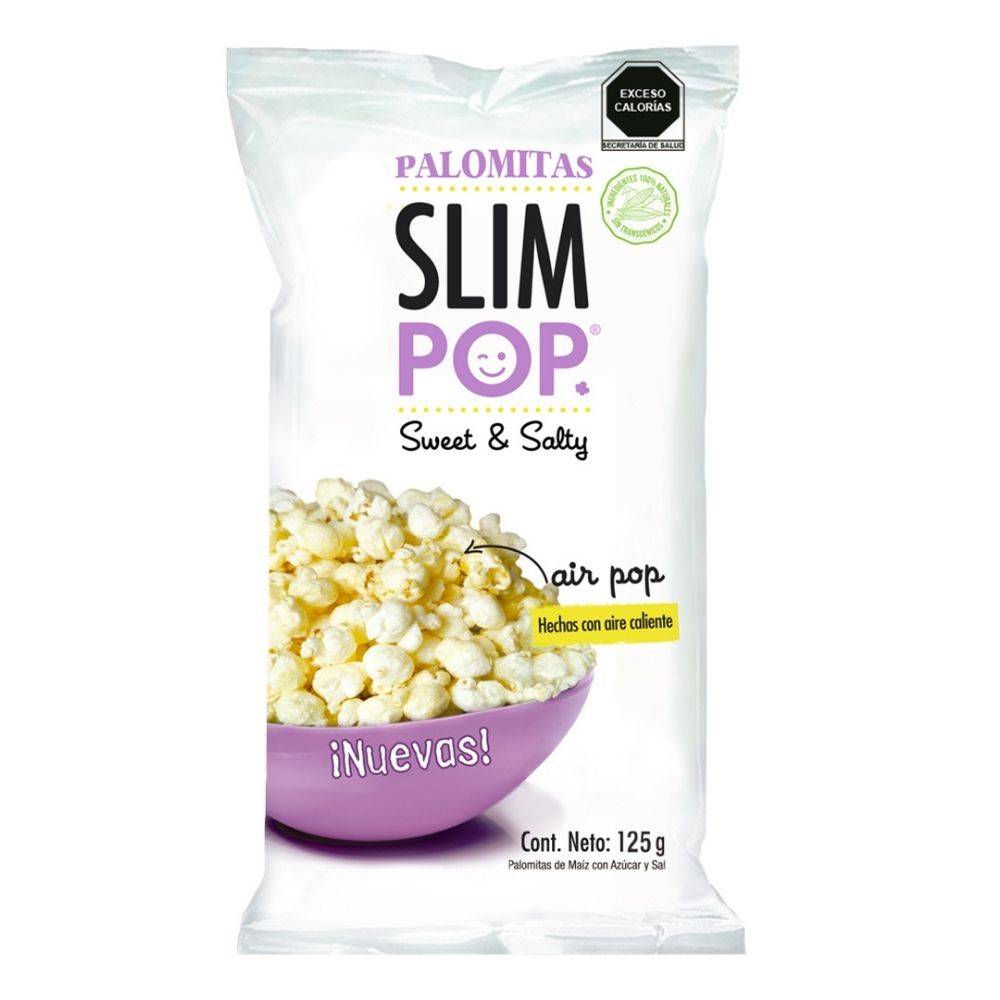 Slim Pop · Palomitas maíz sweet & salty (125 g)